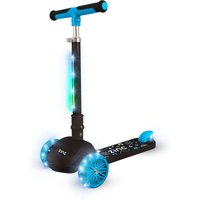 Hy-Pro Zinc Kids 3 Wheel T-motion Shine Scooter - Blue/Black in Blue