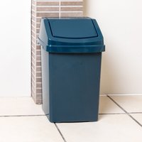 High Grade Plastic Flip Top 8Ltr Extra Small Waste Bin