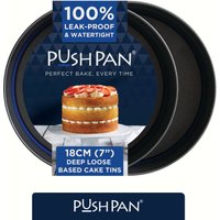 Set 2 x 7 Inch Deep Cake Tins