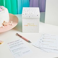 Customisable Memory Time Capsule Box