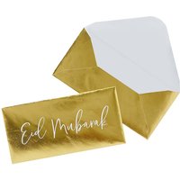 Club Green Gold 'Eid Mubarak' Money Envelopes - Pack of 5