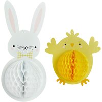 Bunny & Chick Honeycombs Pack 2