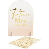 Future Mrs Customisable Celebration Sign