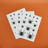 Spider Window Clings Pack 3