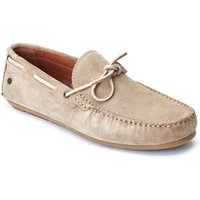Base London Men's Brooks Driver Shoe in Beige | Size: 8