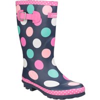 Dotty Rubber Wellington Boots 13