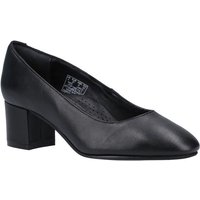 Hush Puppies Women's 'Anna' Leather Court Shoes in Black | Size: 7