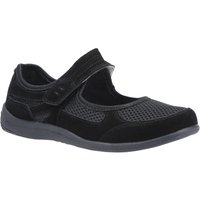 Fleet & Foster Women's Morgan Touch Fastening Shoe in Black | Size: 6