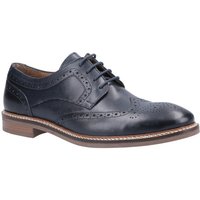 Hush Puppies Men's 'Bryson' Leather Lace Shoes in Navy | Size: 11