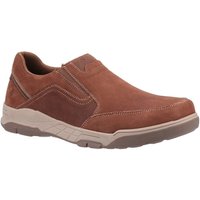 Fletcher Smooth Leather Slip On Shoes