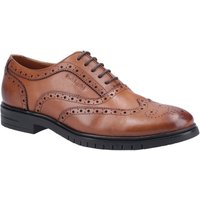 Hush Puppies Men's 'Santiago' Smooth Leather Lace Shoes in Tan | Size: 7