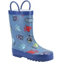 Cotswold Boy's 'Puddle' Wellington Boots in Blue | Size: Infant 9
