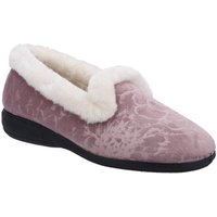 Fleet & Foster Women's Adelaide Memory Foam Slipper in Pink | Size: 6