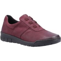 Fleet & Foster Women's Cristianos Slip On Shoe in Wine | Size: 4