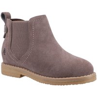 Hush Puppies Women's 'Mini Maddy' Suede Boot in Grey | Size: 1