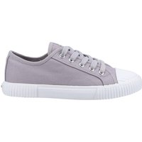 Hush Puppies Women's 'Brooke' Canvas Trainer in Grey | Size: 4