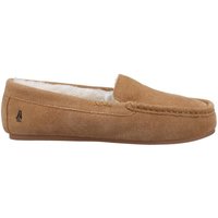 Hush Puppies Women's Annie' Mocassin Slipper in Tan | Size: 5