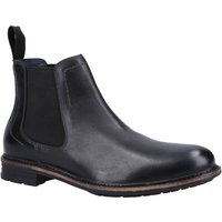 Hush Puppies Men's 'Justin Chelsea' Boots in Black | Size: 6