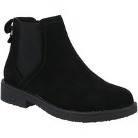 Hush Puppies Women's 'Maddy Wide' Ankle Boots in Black | Size: 3