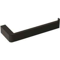 Luxury Living Nero Bathroom Towel Holder Bar in Black