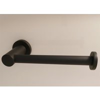 Luxury Living Colorado Bathroom Toilet Roll Paper Holder in Black