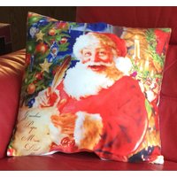 Christmas List decorative cushion cover 45cm x 45cm cm x 45 cm