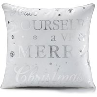 Christmas Message Decorative Cushion Cover 45cm x 45cm cm x 45 cm