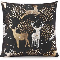 Christmas Reindeer Decorative Cushion Cover 45cm x 45cm cm x 45 cm