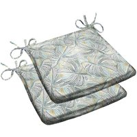 Tropical Shape Seat Pad Pair Pale Pack