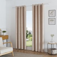 Temple Velvet Ring Top Blackout Curtains cm width x 183 cm drop