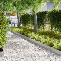 Berkfield Home Lawn Edgings 30 pcs 100x0.5x20 cm Galvanised Steel in Silver
