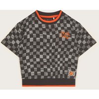 Short Sleeve Checkerboard T Shirt