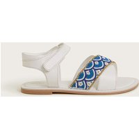 Beaded Strappy Sandals 11