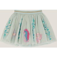 Sea Creature Embellished Disco Skirt