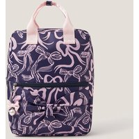 Bow Print School Backpack