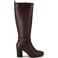 Carvela Women's 'Silver 2 Knee High' Leather Boots in Dark Brown | Size: 4