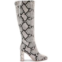 Jackpot Knee Snake Print Boots