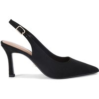 Carvela Women's 'Corletta Sling Wide Fit' Fabric Heels in Black | Size: 8