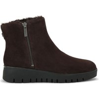 Carvela Women's 'Bello Zip Ankle' Suede Boots in Brown | Size: 6
