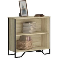 Berkfield Home Bookcase Sonoma Oak 80x31x74.5 cm Engineered Wood in Brown