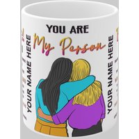 Handcrafted Personalized Bestie Mug Set Perfect Valentines Gift