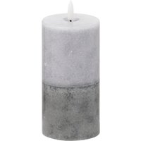 Love Lace Natural Glow 3x6 Stone LED Candle
