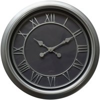 Love Lace Bloomsbury Wall Clock in Silver
