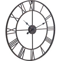 Love Lace Bronze Skeleton Wall Clock