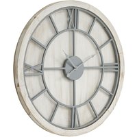 Love Lace Williston White Wall Clock