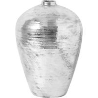 Love Lace Large Hammered Silver Astral Vase