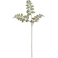 Love Lace Maidenhair Fern Stem Artificial Flower in Green