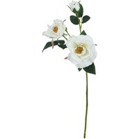 Love Lace White Tea Rose Artificial Flower