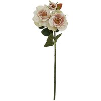 Love Lace Palest Blush Tea Rose Artificial Flower in Pink
