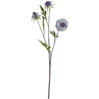 Love Lace Pale Blue Scabious Stem Artificial Flower
